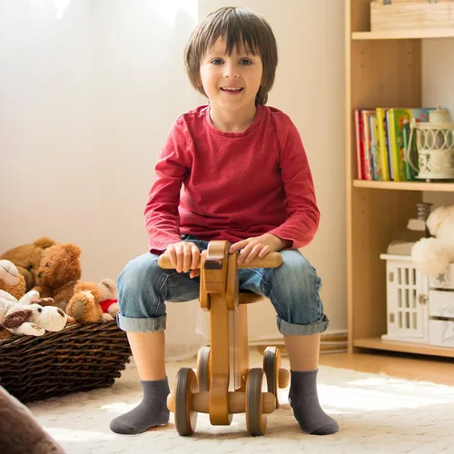 Vista 6 de 14 pares de calcetines antideslizantes para niños calcetines de agarre de tobillo para niños para pilates ballet entrenamiento descalzo pequeño