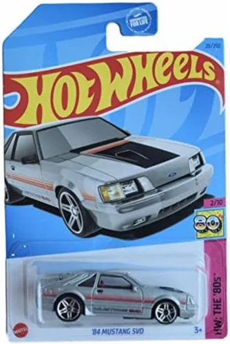 Vista 9 de Hot Wheels Mustang SVO '84, HW: Los años 80 2/10