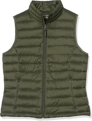 Vista 10 de Tienda Essentials - Chaleco para mujer, ligero, impermeable y fácil de guardar