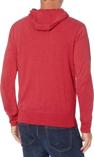Vista 3 de Tienda Essentials - Sudadera ligera con capucha y cremallera para hombre