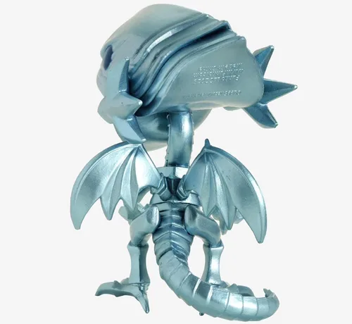 Vista 7 de Yu-Gi-Oh! - Figura de vinilo con diseño de ojos azules y dragón blanco Funko Pop! (paquete con funda protectora compatible con POP Box), multicolor