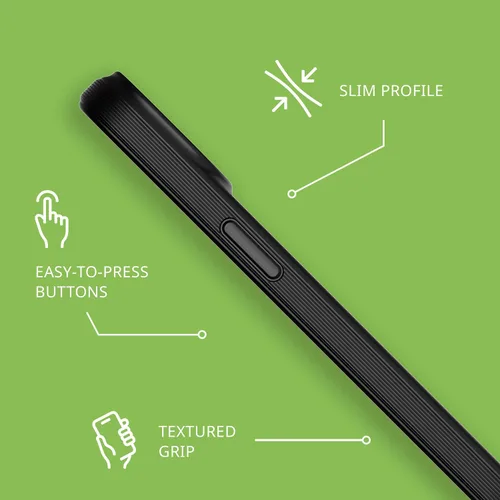 Vista 6 de Tech21 EvoLite - Funda para iPhone 16e / 15, funda fina de protección contra impactos, color negro