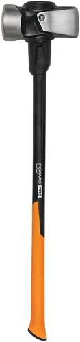 Vista 13 de Fiskars IsoCore - Martillo de trineo de 4 libras para demolición y clavado con reducción de impacto, 14 pulgadas