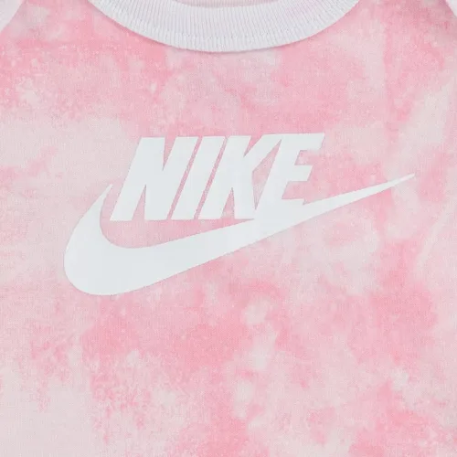 Vista 3 de Nike Conjunto de 3 piezas con diseño de teñido anudado para bebés y niñas