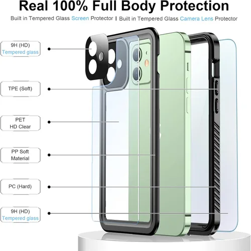 Vista 5 de Carcasa delgada para iPhone 12, diseñada para iPhone 12 Pro