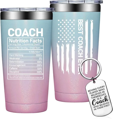 Vista 10 de Grifarny Regalos de Entrenador para Hombres, Mujeres - Vaso Tumbler del Mejor Entrenador de Todos los Tiempos 20 oz - Regalos de Apreciación