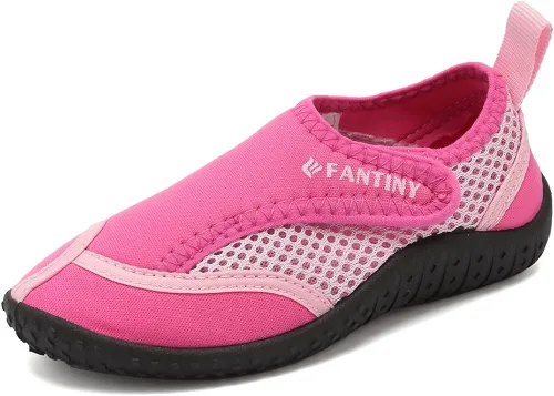 Vista 6 de CIOR Zapatos de agua para niños pequeños, zapatos acuáticos para piscina, playa, deportes deportivos para niñas y niños