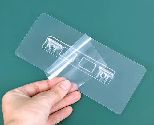 Vista 5 de 12 clips de estante de gabinete sin taladro, soporte adhesivo para estante, clavijas de estante para estantes, clips de estante de gabinete, soporte