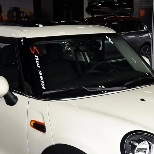 Vista 3 de 60CM/23.6" Kiss My S - Adhesivo de vinilo reflectante para ventana Mini Cooper R56 R57 R50 R52 F55 F56 F60 F54 F57 R60 R61 Accesorios