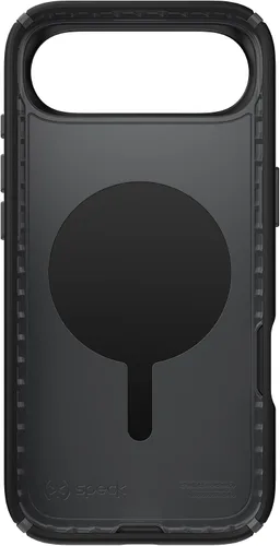 Vista 4 de Speck PRESIDIO2 PRO - Funda para iPhone 17, compatible con MagSafe, funda protectora delgada, color negro/gris pizarra/blanco