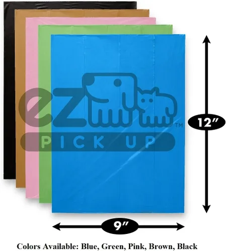 Vista 3 de 1000 Bolsas para desechos de mascota con dispensador, bolsas para recoger residuos de perro leak proof, extra large, heavy duty, puppy training