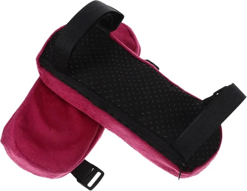 Vista 10 de Operitacx Almohadillas flexibles para reposabrazos de oficina y hogar, fundas de espuma viscoelástica para reposabrazos, almohada para sillas