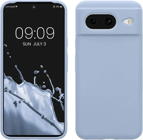 Vista 63 de kwmobile Funda compatible con Google Pixel 7 - Funda de silicona TPU con acabado suave - Piedra antigua