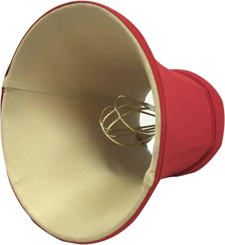 Vista 2 de Royal Designs - Lámpara de techo Red Bell, tamaño 5, CS-201RED Rojo