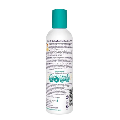 Vista 2 de Fairy Tales Curly Q - Acondicionador hidratante para niños, sin parabenos, sulfatos, gluten y nueces, para todo tipo de rizos, incluido cabello