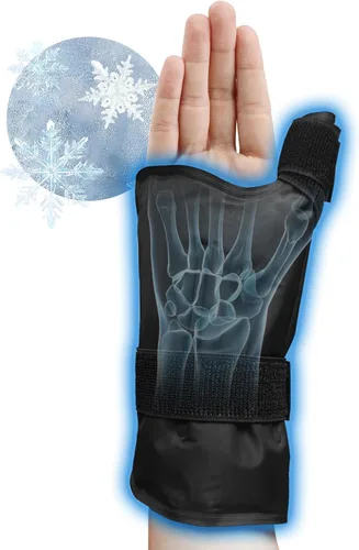 Vista 14 de Paquetes de hielo flexibles y suaves para lesiones – Paquete frío reutilizable para congelador, terapia de compresa fría y caliente, almohadilla