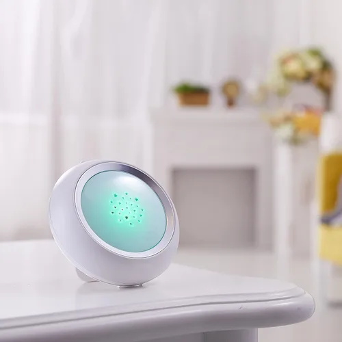 Vista 7 de Bebcare Hear Audio - Monitor de bebé con tecnología ultra baja de seguridad contra la radiación, sensor de respiración, luz nocturna y silenciador