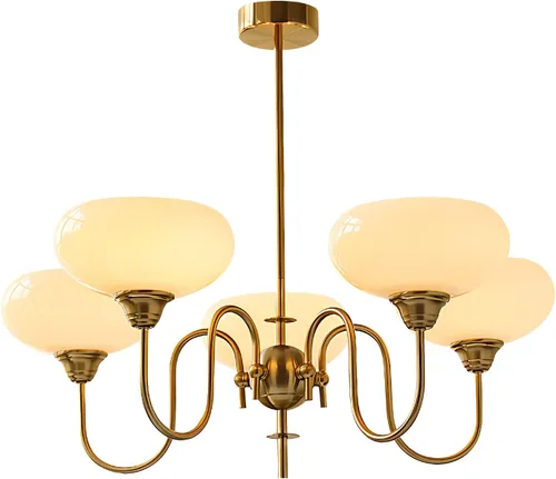 Vista 11 de BOKT Candelabro Francés de Oro y Blanco Moderno de 3 Luces para Comedor Sobre Mesa Candelabros Vintage para Vestíbulo Ajustables