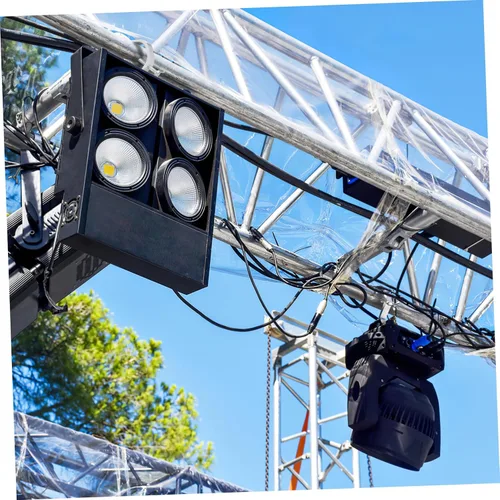 Vista 6 de VICASKY Gancho de luz de escenario, accesorios de DJ, abrazaderas de alta resistencia, abrazaderas de ganchos de alta resistencia, braguero