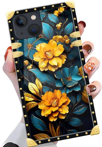 Vista 52 de Funda compatible con iPhone X/Xs, TPU suave de lujo y parte trasera de policarbonato duro para niñas y mujeres, funda protectora a prueba de golpes