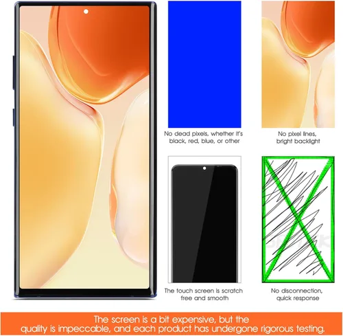 Vista 8 de OLED para Samsung Galaxy Note 10 Plus Reemplazo de pantalla para Samsung Note 10 Plus Pantalla LCD SM-N975F SM-N975U LCD Digitalizador Asamblea