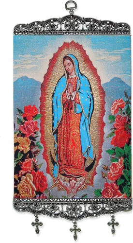 Vista 9 de Religious Gifts Icono de tapiz católico ortodoxo de San Arcángel Gabriel, 17 pulgadas