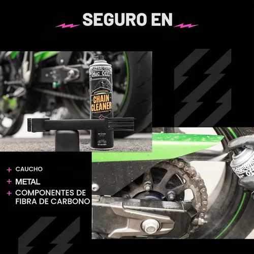 Vista 12 de Muc-Off - Limpiador de cadenas para motocicleta, 13.5 fl oz.