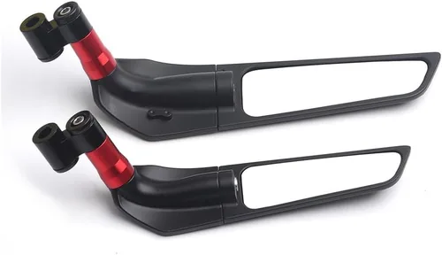 Vista 4 de para Espejo retrovisor para FZ1 FZ6 FZ8 FZ25 FZ400 FZ07 FZ09 FZ10 FZS15Wind Wing Side Retroviseur Espelhos Moto Accesorios de motocicleta (azul)