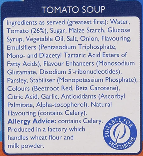 Vista 3 de Batchelors Cup a Soup Tomate 4 sobres 3.28 oz (Pack de 9)