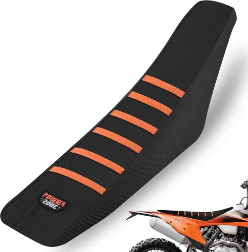 Vista 10 de Funda universal para asiento de motocicleta, agarre de goma antideslizante, costura suave para Yozma In10 CRF WR WRF RMZ YZF SXF EXC EXC XC SX CR