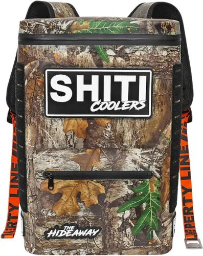 Vista 34 de SHITI Hieleras Enfriador para Camping, Viajes, Playa, Lonchera Suave para Alimentos, Bebidas y Hielo, Portátil, Impermeable, Bolsa Aislada de 24 El