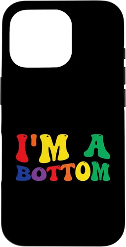 Vista 20 de Funny Gay Pride Rainbow Flag I'm A Bottom Case for iPhone 16