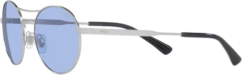 Vista 3 de Polo Ralph Lauren Gafas de sol redondas Ph3142 para hombre