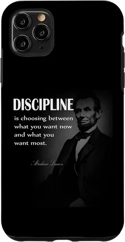 Vista 11 de Funda con cita para iPhone 15 Abraham Lincoln