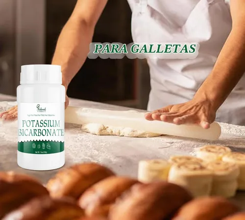 Vista 6 de Bicarbonato de potasio de 11 onzas, polvo de bicarbonato de potasio 100% puro, suplemento mineral de grado alimenticio para plantas, pasteles