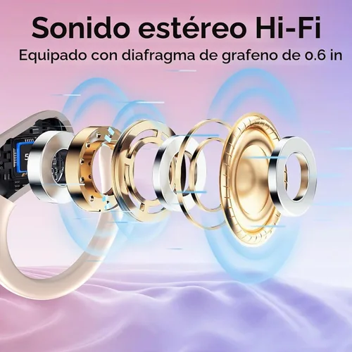 Vista 6 de Auriculares de traducción AI en tiempo real, traductor de 164 idiomas 3 en 1 Bluetooth 5.4 con 6 modos de traducción, auriculares de traductores 75H