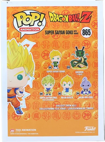 Vista 3 de Pop! Animación Dragon Ball Z: Super Saiyan 2 Goku Figura de vinilo