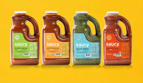 Vista 9 de Saucy Gourmet Salsa Chipotle – Salsa mexicana ahumada hecha por el chef con ajo asado e ingredientes frescos, sin agua añadida, sin conservantes