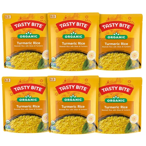 Vista 6 de Tasty Bite Arroz basmati orgánico, 8.8 onzas, paquete de 12, listo para comer, apto para microondas, vegano, sin gluten