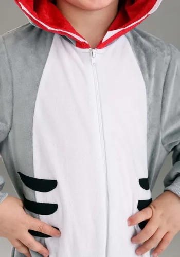 Vista 6 de Pijama de Tiburón para Niños Pequeños Multicolor