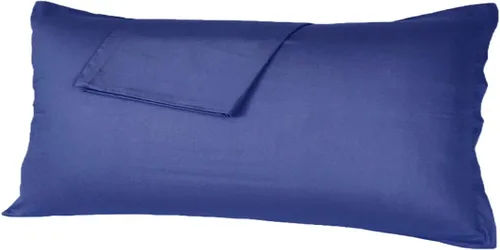 Vista 8 de Fundas de almohada estándar, fundas de almohada 100% algodón egipcio con cremallera oculta, 500 hilos, fundas de almohada con cremallera, juego de 2