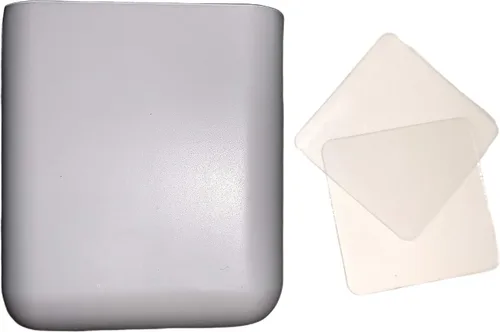 Vista 3 de Moderno soporte de pared para control remoto, funda universal para colgar Echo, AC, Apple TV, controlador de ventilador de techo, cabecera de cama