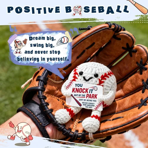 Vista 2 de Divertidos regalos de béisbol para niños y hombres, accesorios de pelotas de béisbol geniales, adornos de Navidad para jugadores amantes