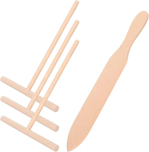 Vista 9 de LIFKOME Juego de 4 espátulas para panqueques, espátula, utensilios para cocinar