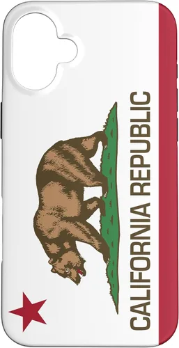 Vista 23 de Funda con la bandera de California para iPhone 17
