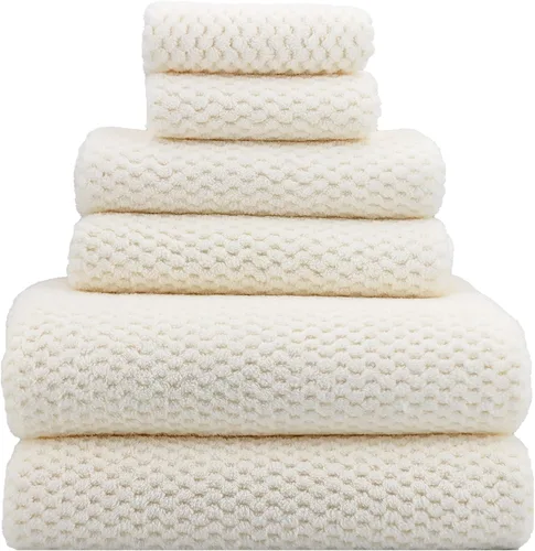 Vista 13 de YTYC Toallas, toallas de baño extra grandes de 29 x 59 pulgadas para baño, toallas de ducha súper suaves de secado rápido, peso ligero, microfibra