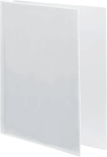 Vista 4 de ACCO Wilson Jones Print Won't Stick - Carpeta flexible de polietileno con anillos redondos, 60 hojas, tamaño carta, personalizable, color blanco