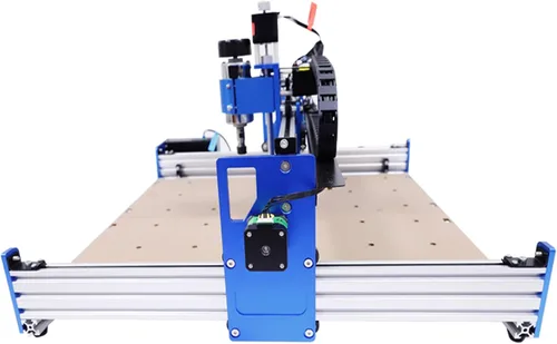 Vista 7 de Máquina de grabado de bricolaje, kit de máquina CNC 4040, máquina de fresado profesional, máquina de grabado CNC de 100 W, máquina de grabado CNC