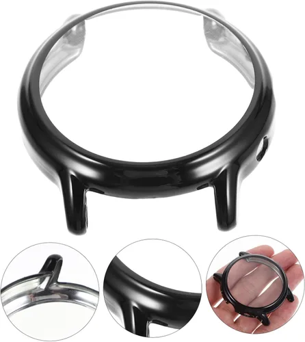 Vista 8 de Hemobllo Accesorios compatibles con Fossil Gen 5 The Carlyle HR - Carcasa protectora con marco protector de pantalla