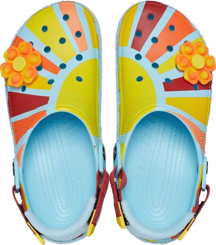 Vista 4 de Crocs Unisex-Adult Classic RO Adjustable Terry Cloth Clog